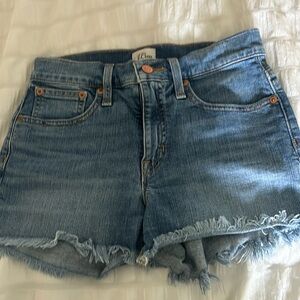 J crew Jean shorts size 24